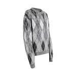 Свитера ERL Argyle Sweater 'Grey' 2