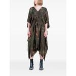 Платье Uncut Kaftan с абстрактным принтом 2