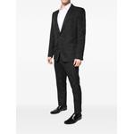 floral-jacquard two-piece suit 2