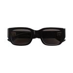 Bottega Veneta Rectangular Sunglasses 'Черный/Серый' 1