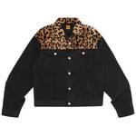 Джинсовые куртки Human Made Leopard Denim Work Jacket 'Black' 1