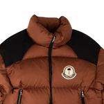 Пуховики Moncler Genius x Palm Angels Logo Patch Down Jacket 'Коричневый' 3