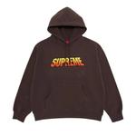 Худи Supreme Gradient Hooded Sweatshirt «Brown» 1