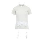 Футболки с коротким рукавом Balenciaga Lingerie T-Shirt 'Dirty White' 1
