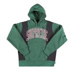 Худи Supreme Paneled Arc Hooded Sweatshirt 'Green' 1