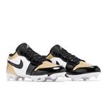 Бутсы Air Jordan 1 Low TD Cleat 'Gold Toe' 8