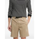 belted logo-patch shorts 2