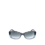 gradient-lens rectangle-frame sunglasses 1