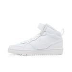 Кроссовки Nike Court Borough Mid 2 GS 'Triple White' 3