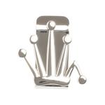 Зажим для денег Stussy Bent Crown Money Clip 'Silver' 1
