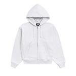 Толстовки на молнии Stussy Basic Diamond Zip Hoodie 'Ash Heather' 1