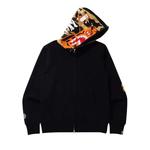 Зип-худи BAPE Tiger Full Zip Hoodie 'Black' 1