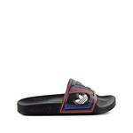 Шлепанцы Adilette Core Black/Grey Six/Collegiate Royal 1