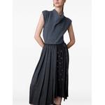 pleated skirt with jewel embroidery 4