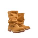 x Telfar slouchy nubuck boots 2