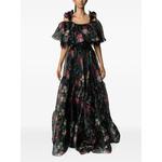 floral-print ruffled maxi dress 1