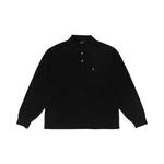 Поло Stussy Classic Pique Long-Sleeve Polo 'Black' 1