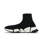 Кроссовки Balenciaga Speed 2 Trainer Knit 'Black White' 3