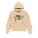 Молнии Stussy Sport Zip Hoodie 'Загар' 1
