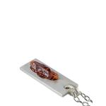 Посеребренное колье zincite 2