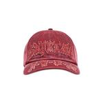Кепки Supreme Leather Appliqué 6-Panel 'Maroon' 1
