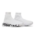 Кроссовки Balenciaga Speed Sneaker 'Midsole Graffiti - White Black' 8