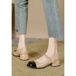 Туфли Мэри Джейн с перламутровым ремешком 4CM Color Matching TE3902-3 6