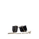 Поясная сумка Double Pouch Chain Quilted Shiny Lambskin 2
