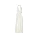 Juliette crystal-embellished halterneck gown 1
