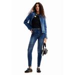 Desigual женские стройные джинсы-байкеры 4