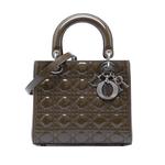Сумка-сэтчел Patent Cannage Lady Dior среднего размера (2011 год) 1