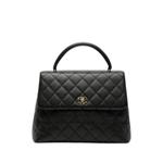 Сумка CC Quilted Caviar Kelly Top Handle Bag (2000-2002 годы) 1