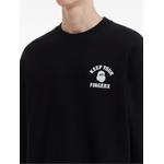logo-print cotton sweater 5