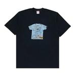 Футболка с коротким рукавом Supreme First Tee 'Navy' 1