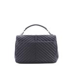 Большая сумка на плечо Classic Monogram College Bag Matelasse Chevron Leather 2