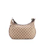 Saddle Zip Messenger Bag GG Canvas with Leather Medium crossbody bag 2