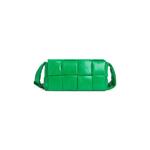 Сумки через плечо Bottega Veneta Padded Tech Parquet Cassette Bag 'Попугай/Серебряный' 1