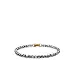 Браслет DY Bel Aire Box Chain из желтого золота и серебра (4 мм) 1