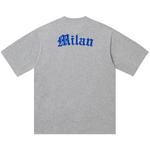 Рубашки и топы Supreme Milan Sequin Short-Sleeve Top 'Heather Grey' 2