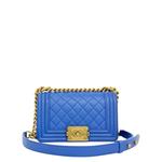 2015-2016 Small Quilted Lambskin Boy Flap shoulder bag 1