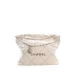 Маленькая сумка-тоут Quilted Shiny Calfskin 22 Handbag (2021-2026 годы) 1