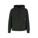 logo-print cotton hoodie 1