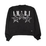 Свитеры с круглым вырезом Amiri Bandana Stars Crewneck 'Черный' 2