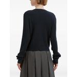 cable-knit top and cardigan set 5