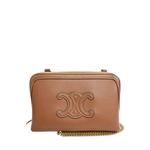 Сумка через плечо Cuir Triomphe Clutch on Chain (2022 год) 1