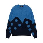 Свитеры Stussy Dice Fuzzy Crew 'Blue' 1