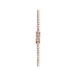 Moon diamond and rubies bracelet 2