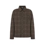 plaid-check button-up jacket 1