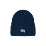 Бини Stussy Basic Cuff Beanie 'Голубика' 1