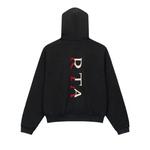 Half Zips RtA Riko Half Half Zip Up 'Винтажный черный комбо' 2